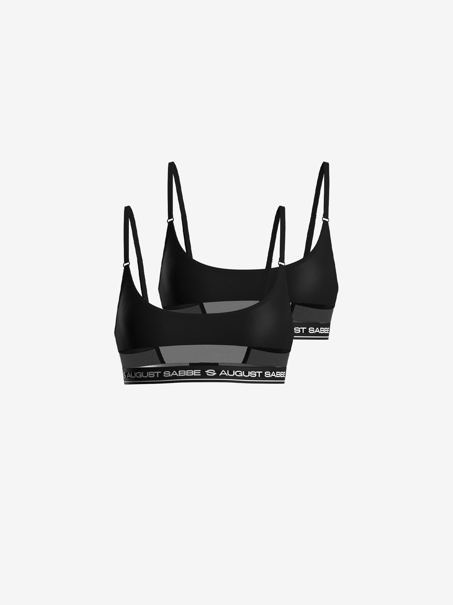 Sabbe Bralette, NEW Black, 2-Pack