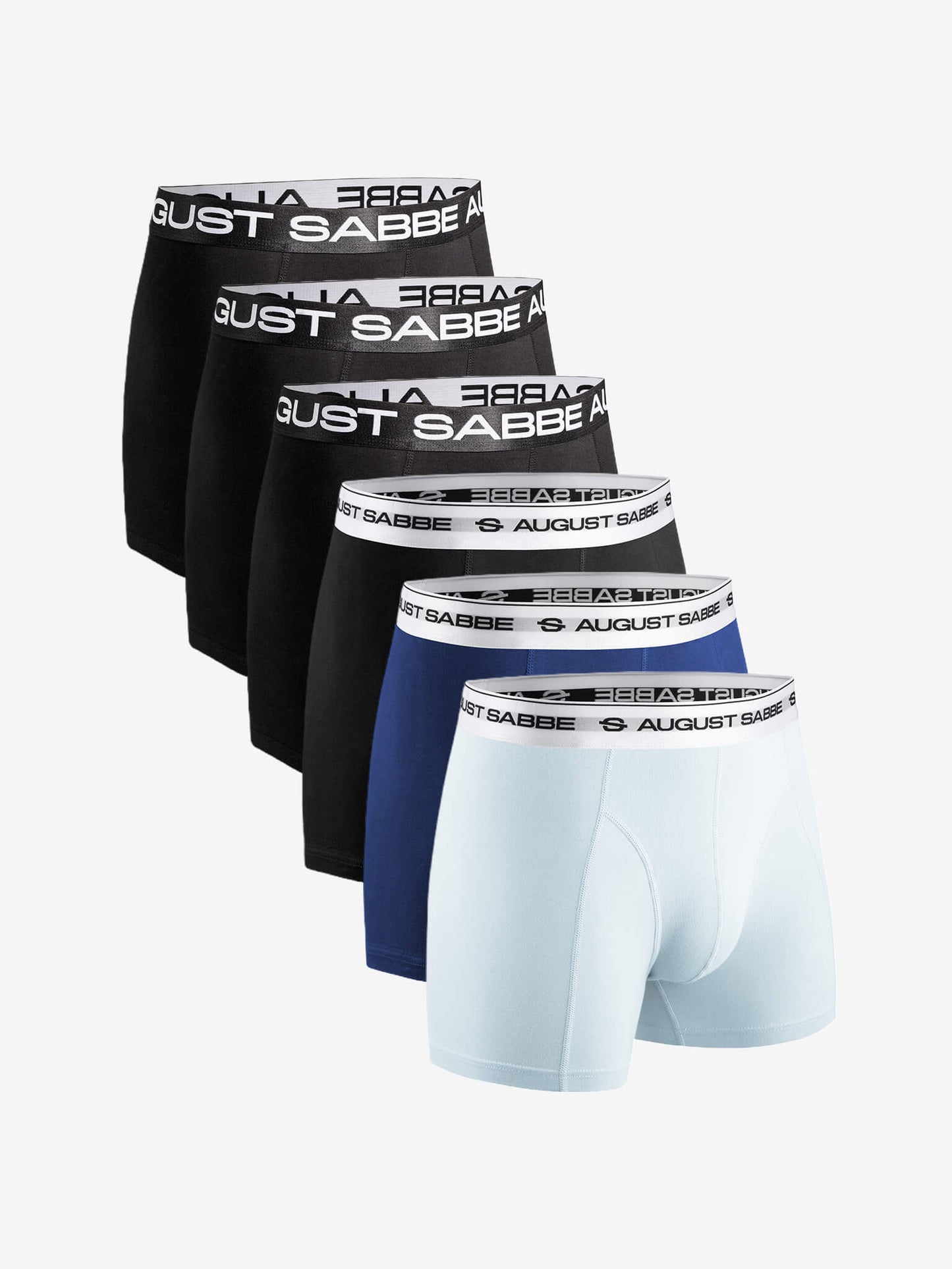 NEW! Daily, Black and Blue, 6-Pack