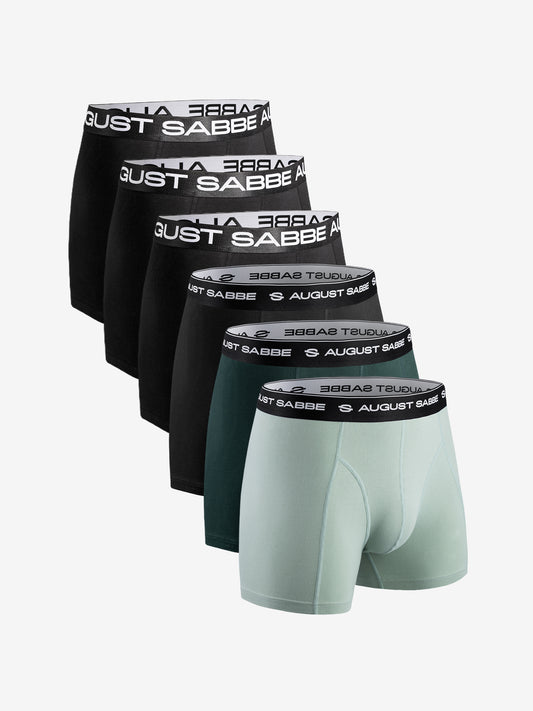 Daily, Black and Green, 6-Pack
