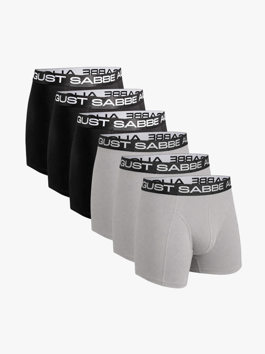 Daily, Grey and Black, 6-Pack