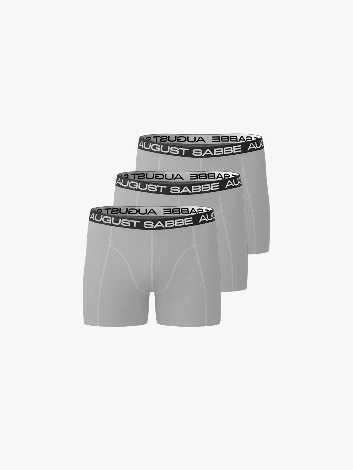 Sabbe Daily, Gray, 3-Pack