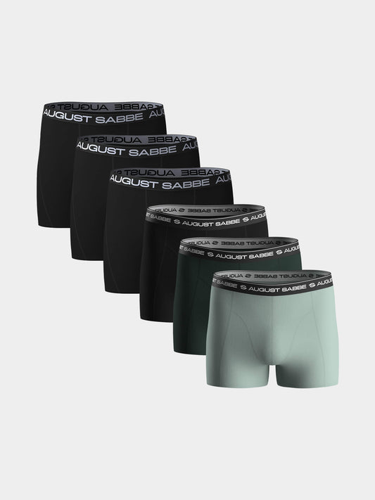 Sport, Black + Daily Green, 6-Pack