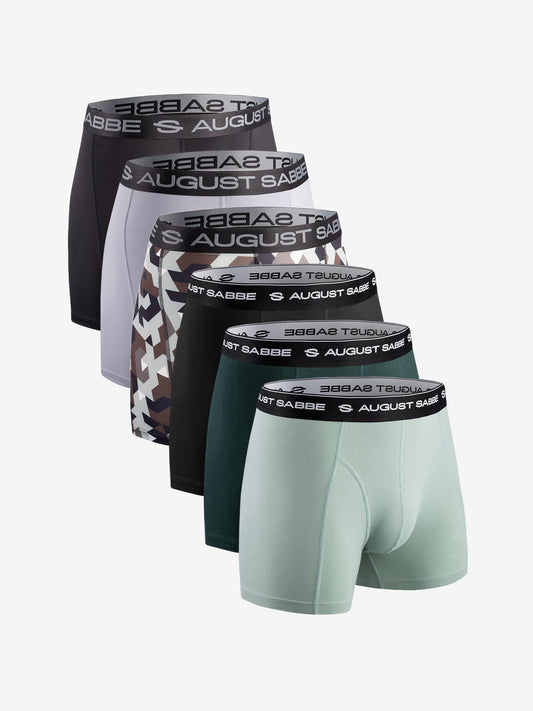 Sport, Camouflage + Daily Green, 6-Pack